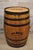 Jack Daniels Whiskey Barrel Engraved Oak Wood With Metal Bands For Sale - Image 12 of 12