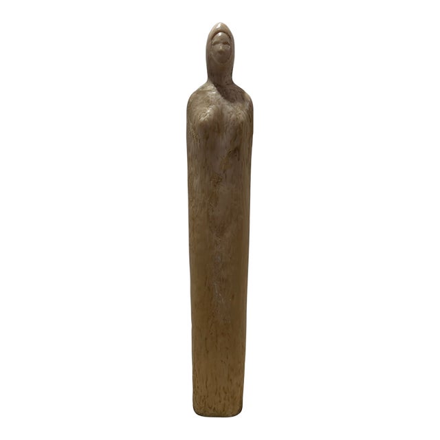 1960s Larry Mohr Resin Figurative Sculpture Signed From Artist Estate For Sale