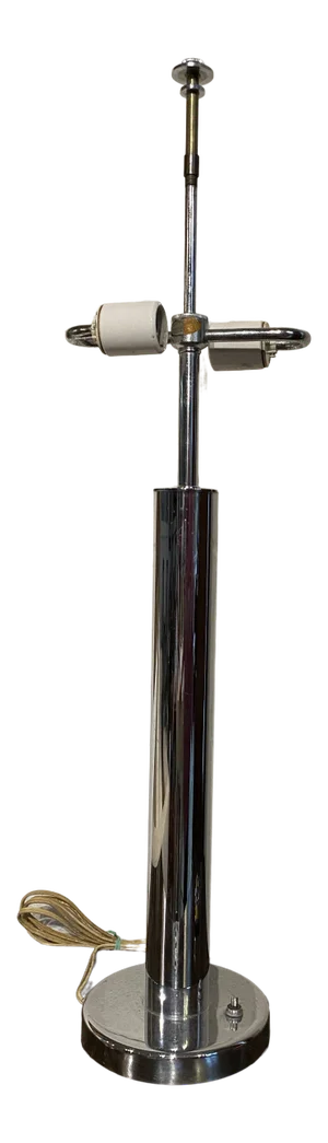 Sonneman Mid-Century Modern Chrome Column Lamp