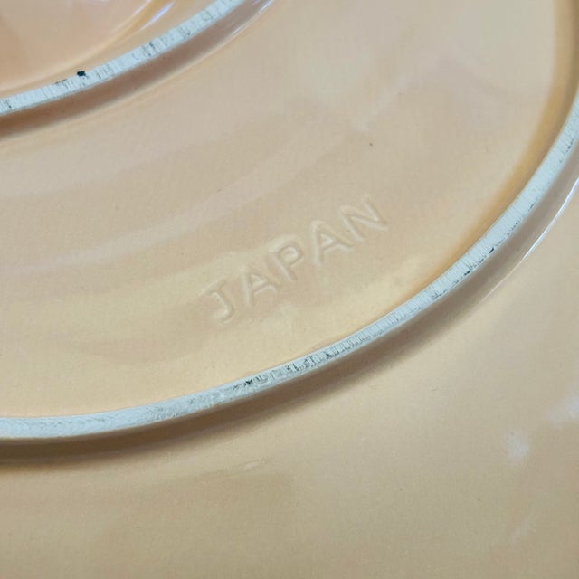 Large Ceramic Seashell Chip and Dip Serving Tray, Made in Japan For Sale - Image 9 of 9