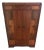 1920s Waterfall Armoire For Sale
