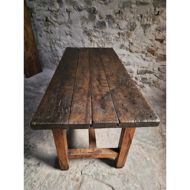 Antique Oak Worktable, France, 1800s For Sale - Image 14 of 18