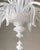 Large Vintage White Murano Chandelier, 1960s For Sale - Image 16 of 18
