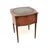 Antique Regency Leather Top Side Table, 1950 For Sale - Image 6 of 8
