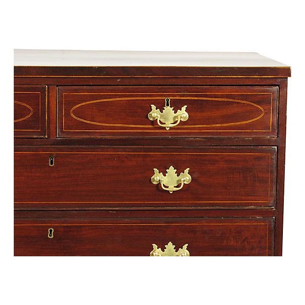 18thC. Inlaid Chest Chairish