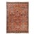 Antique 19th Century Orange Area Rug 8ft 5in X 11ft 10in For Sale