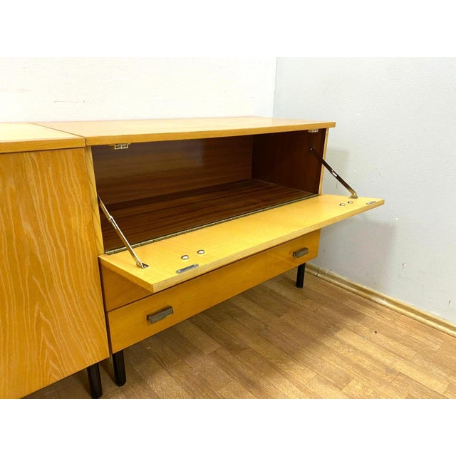 Vintage Czech Sideboard, 1960s, Set of 2 For Sale - Image 6 of 12