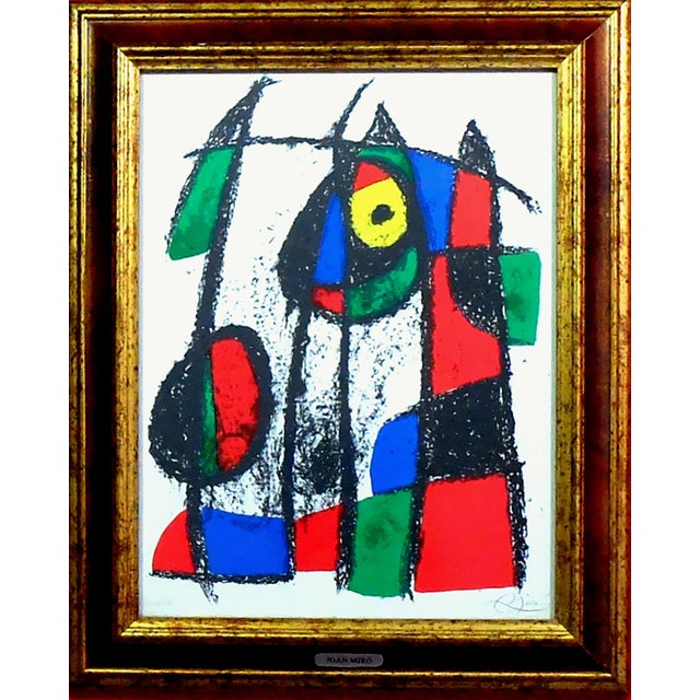 1960s Joan Mirò, St. Joan Miró Lithograph, 1960, Lithograph For Sale - Image 5 of 5