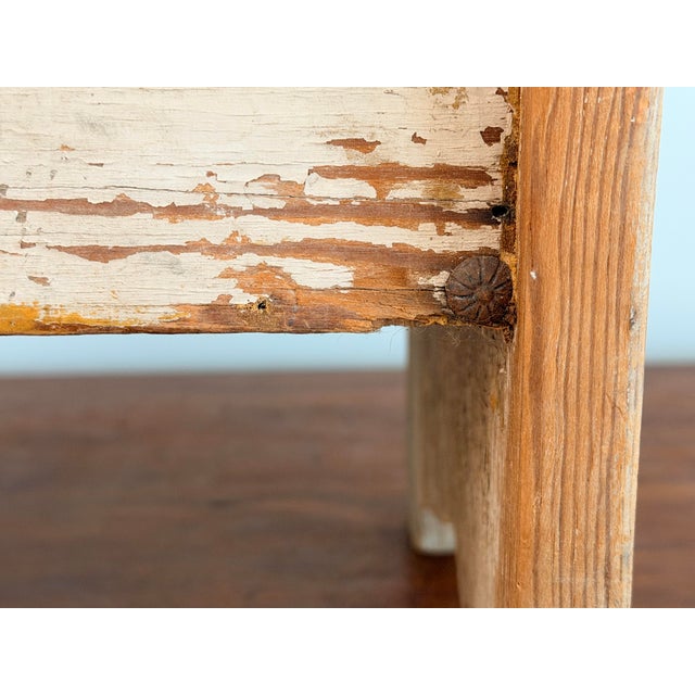Folk Art Equestrian Decor Boot Shine Box/Stool For Sale - Image 9 of 12