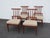 Foster McDavid Mid Century Modern Dining Chairs Set of Four 6642 For Sale In Miami - Image 6 of 17