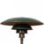 Poul henningsen ph 4/3 table lamp with green shades and a copper frame. The lamp is from the mid-late 1920s and appears in...