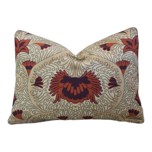 Designer Quadrille Contessa Floral Botanical Feather/Down Pillow