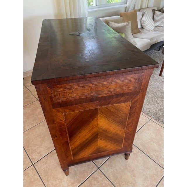 Italian Antique 5 Drawer Chest For Sale - Image 12 of 18