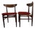 Vintage Danish Teak Chairs, 1960s, Set of 2 For Sale