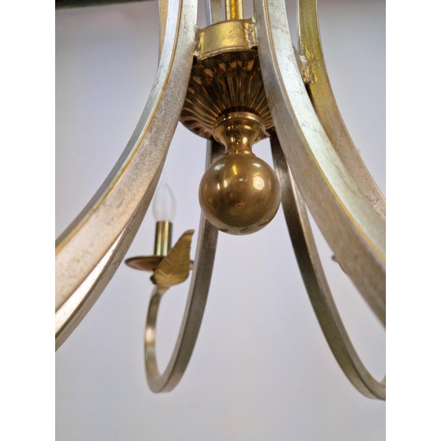 Chandelier from Solari SRL Florence, Italy, 1980s For Sale - Image 16 of 18