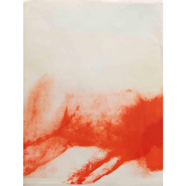 Modern Claude Garache, Woman, Lithograph, 1975 For Sale - Image 3 of 3