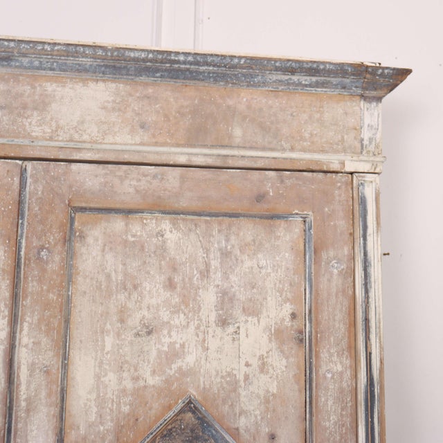 Italian Country House Wardrobe, 1890s For Sale - Image 3 of 11