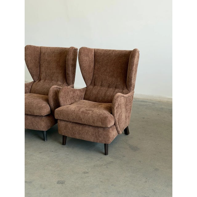 Textile Duplus Lounge Chairs - Pair For Sale - Image 7 of 14