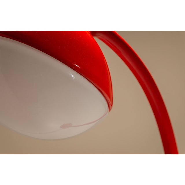 DL5 Lampione Floor Lamp in Red by Fabio Lenci for Guzzini, Italy, 1971 For Sale - Image 9 of 11
