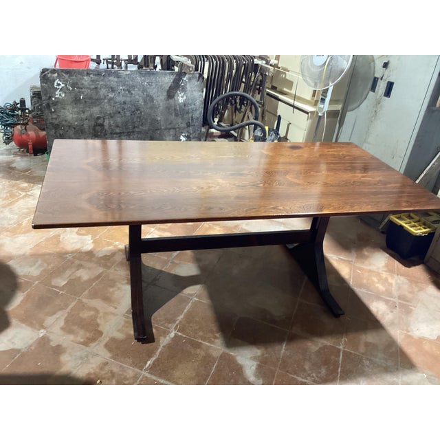 Vintage Wooden Table by Gianfranco Frattini for Bernini, 1960s For Sale - Image 12 of 14