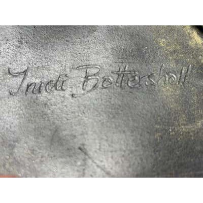 Ceramic Trudi Battershall Modern Ceramic Decorative Box with Crackle-Glaze For Sale - Image 7 of 9