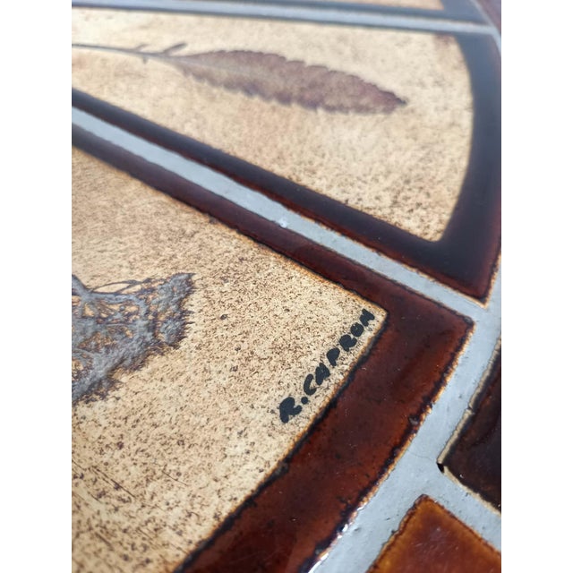 Roger Capron Herbier Coffee Table by Roger Capron, 1960 For Sale - Image 4 of 13