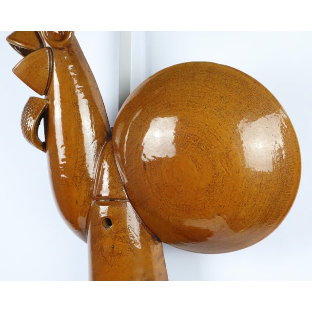 Ceramic Boleslaw Danikowski, Large Sculpture, 1960s, Ceramic For Sale - Image 7 of 13