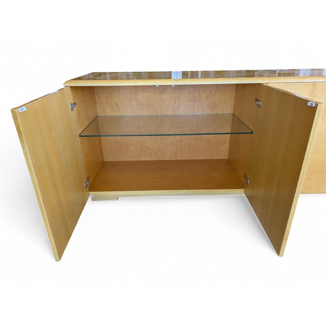 4-Door Sideboard in the style of Aldo Tura, 1970s For Sale - Image 6 of 9