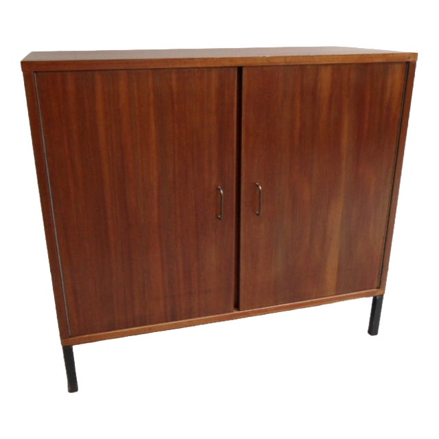 Mid-Century Modern Two-Door Cabinet, 1950s For Sale