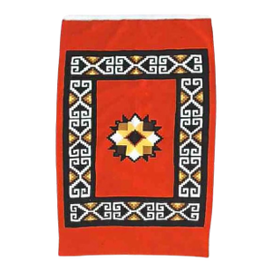 Antique Southwest Native American Handwoven Blanket C1930