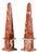 Antique Italian Obelisks, 1900s, Set of 2 For Sale