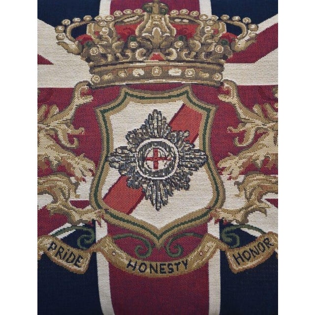 This beautiful tapestry cushion is finely woven by skilled weavers on traditional Jacquard Tapestry looms. The tapestry...