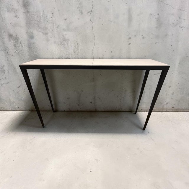 Christian Liaigre Christian Liaigre Parchamin Console Table For Sale - Image 4 of 8