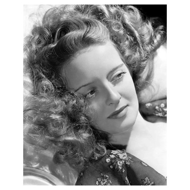 Bette Davis, 1935, Silver Gelatin Fibre Print For Sale