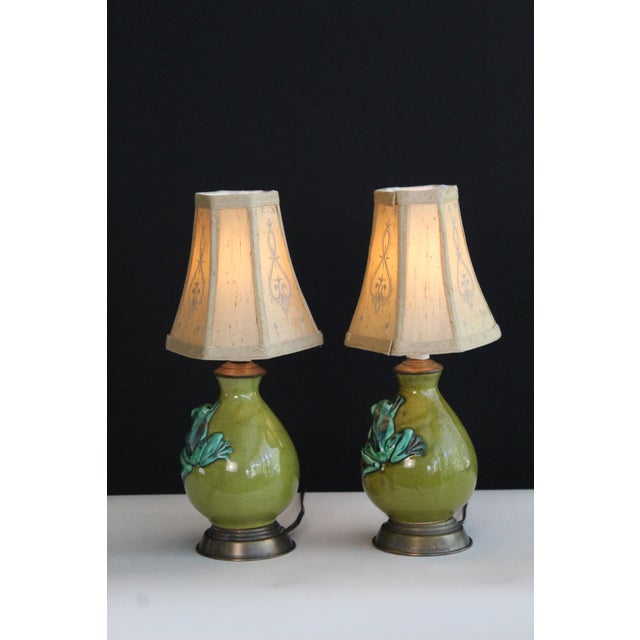 Mid 20th Century Mid 20th Century Petite Pair Bitossi Influence Lamps - a Pair For Sale - Image 5 of 12