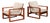 Mid-Century Modern Lounge Chairs attributed to Miroslav Navrátil, Former Czechoslovakia, 1970s, Set of 2 For Sale