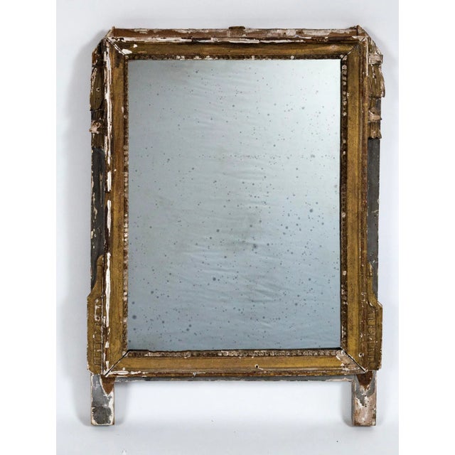 Late 18th Century Antique Italian Giltwood Mirror Frame, Late 18th Century For Sale - Image 5 of 5