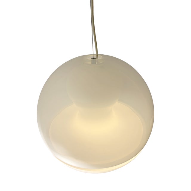 Murano Glass Pendant Light from A.V. Mazzega, Italy, 1970s For Sale
