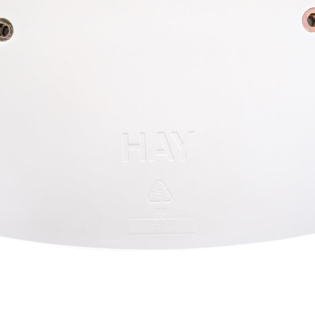 Aac 22 Armchairs in White from Hay, Set of 4 For Sale - Image 9 of 10