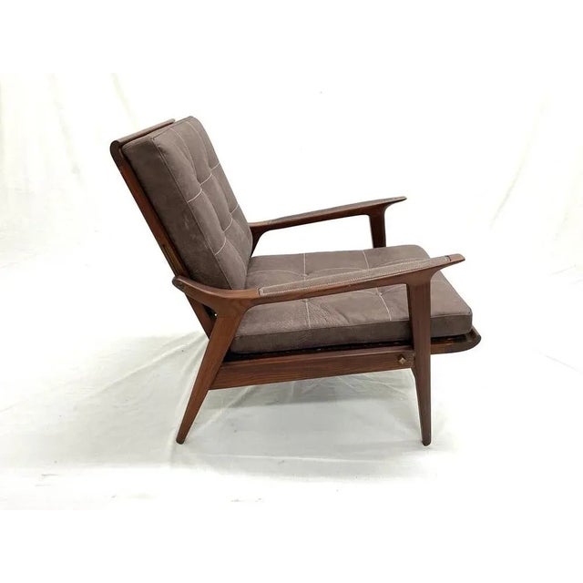 Mid-Century Armchair, 1950s For Sale - Image 3 of 10