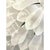 Huge elegant sanded “petals” murano glass flush mount. scenographic lively ventian flush mount in transpaerent sanded...
