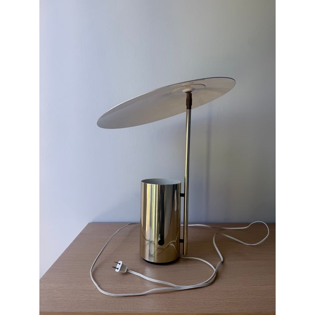 1970s Mid-Century Modern George Nelson, Half Nelson Lamp For Sale - Image 10 of 11
