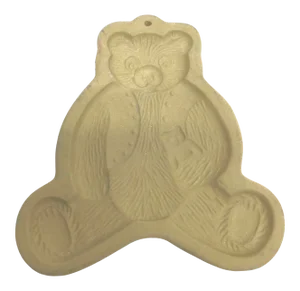1984 Brown Bag Cookie Art Mold Bear Design