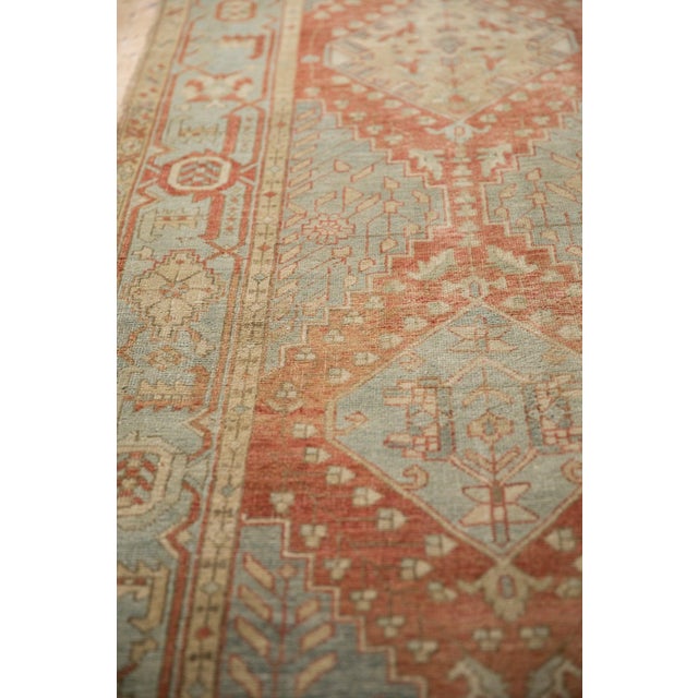 Vintage Distressed Heriz Rug Runner - 3'2" x 14'9" For Sale - Image 9 of 12
