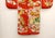 Red Exceptional Embroidered Japanese Ceremonial Kimono For Sale - Image 8 of 11