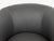 Contemporary Nicoletti Corona Leather Swivel Chair For Sale - Image 3 of 7