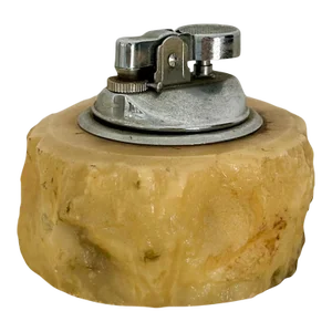 1970s Italian Alabaster Table Lighter