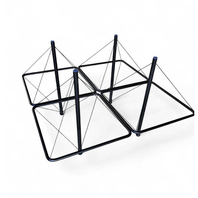 Wire Coffee Table, 1980s For Sale - Image 13 of 14