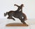 Vintage Russwood Solid Bronze Cowboy Riding Horse Bookend For Sale In Milwaukee - Image 6 of 9