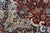 Textile Vintage Indian Silk Handwoven Geometric Floral Medallion Area Rug Carpet 9 X 13' For Sale - Image 7 of 14